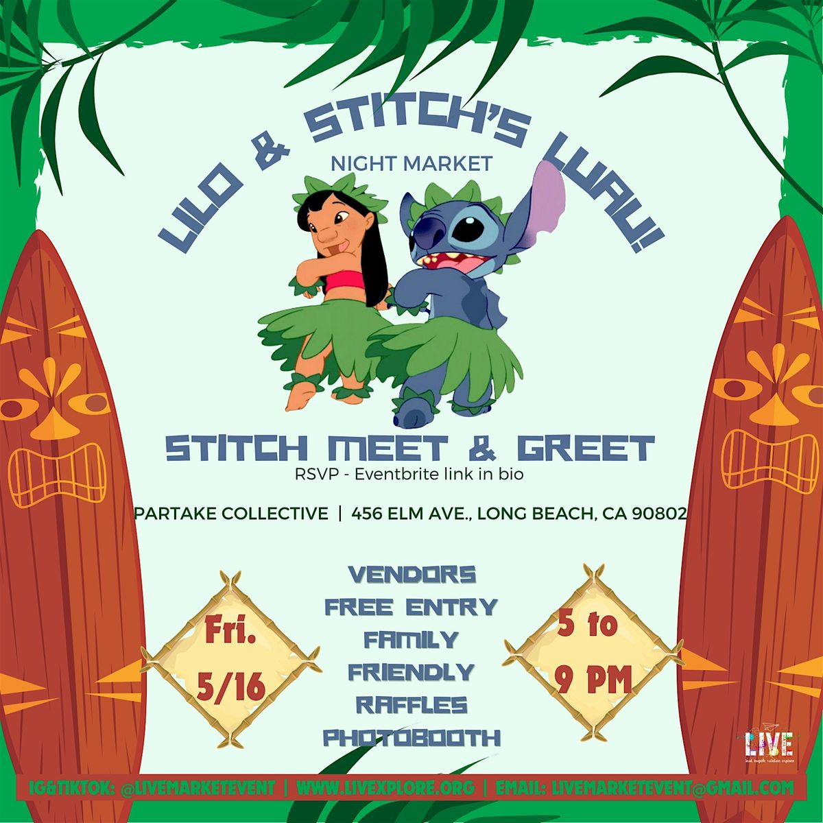 Lilo & Stitch's Luau Night Market