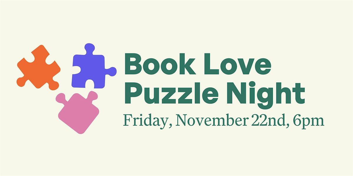 Puzzle Night at Book Love