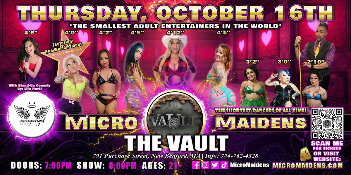 New Bedford, MA - Micro Maidens Dwarf Dancers @ The Vault