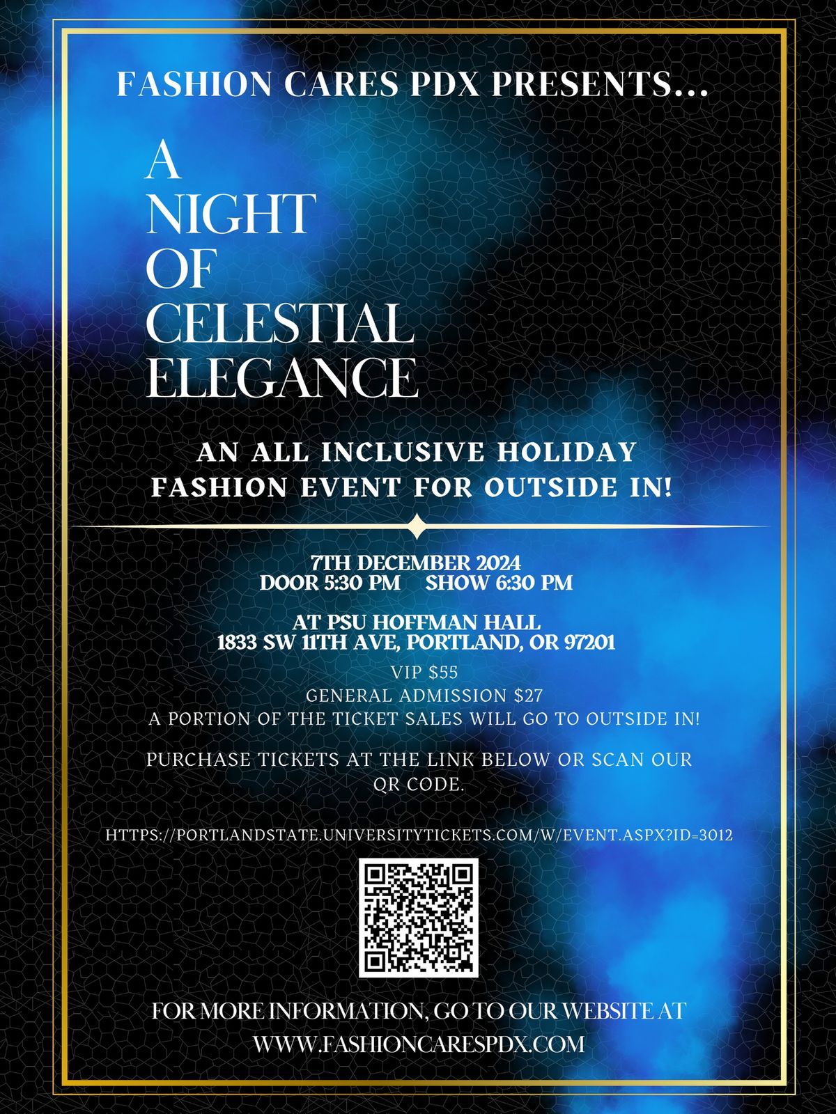 Fashion Cares PDX Presents: A Night of Celestial Elegance