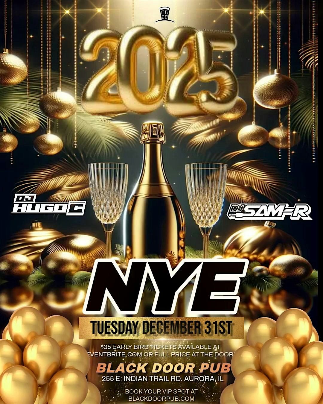 New Year's Eve Party at Black Door Pub!