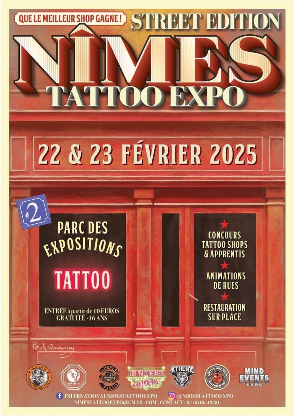 international N\u00eemes Tattoo expo 