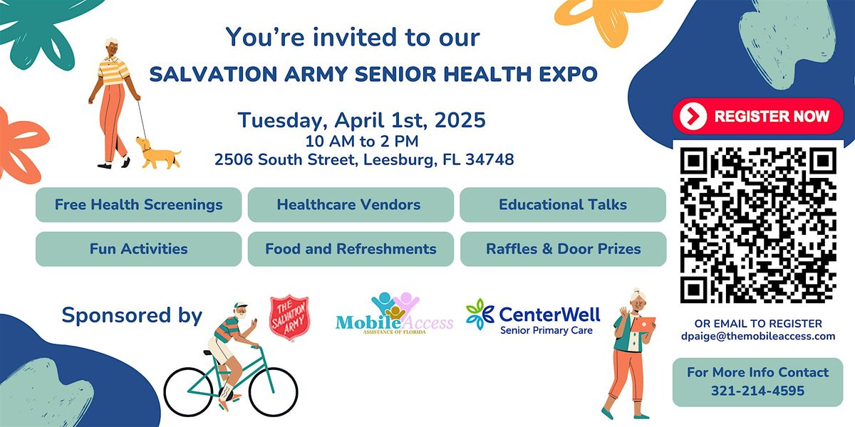 Salvation Army Senior Health Expo