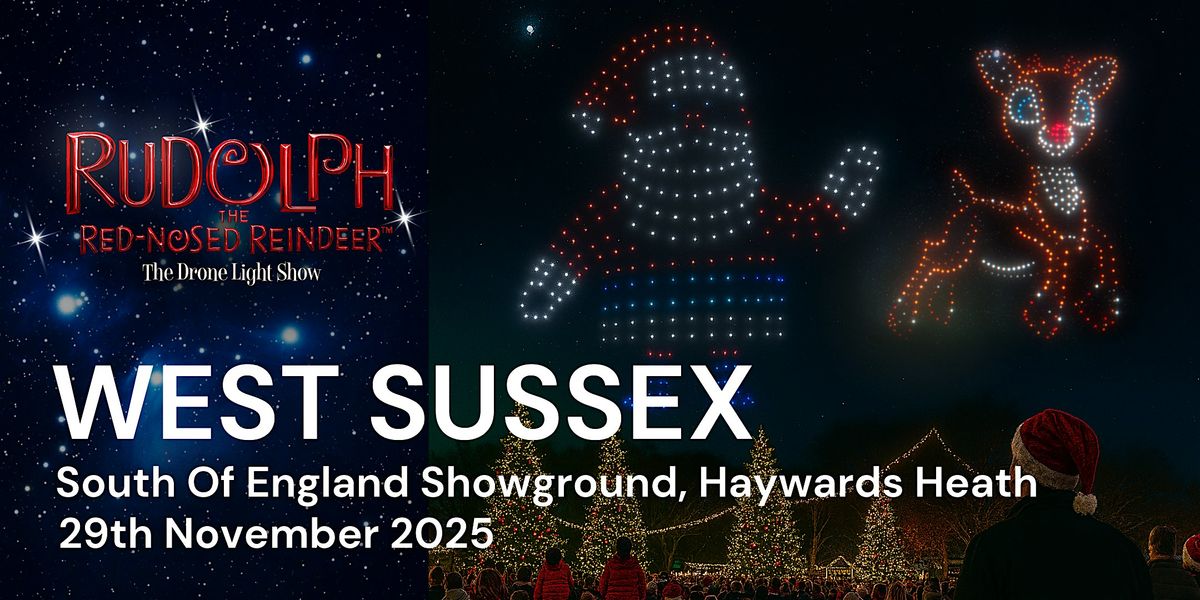 Rudolph The Red Nose Reindeer Light Show- West Sussex