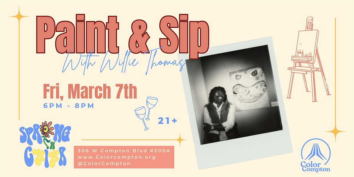 Paint & Sip with Color Compton