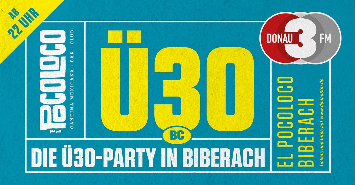 DONAU 3 FM \u00dc30 Party Biberach