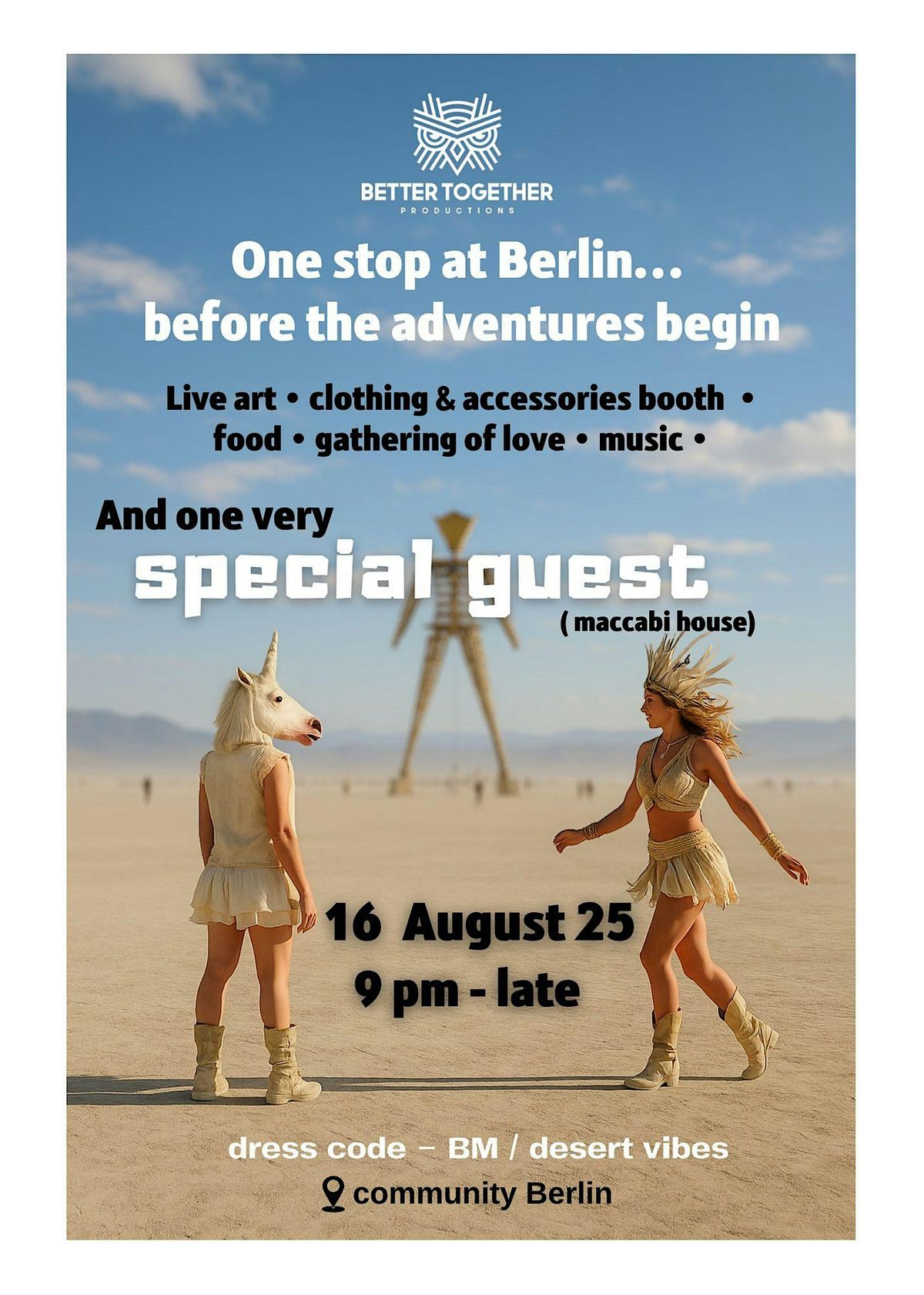 Batter Together Present  Pre\u2013Burning Man Playa Warm-Up Party