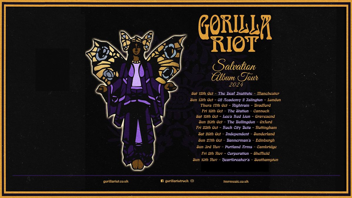 GORILLA RIOT @ Nightrain - Salvation Album Tour 2024