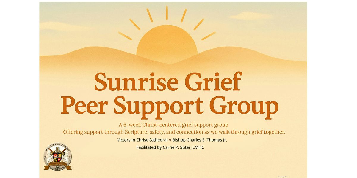 Sunrise Grief Peer Support Group