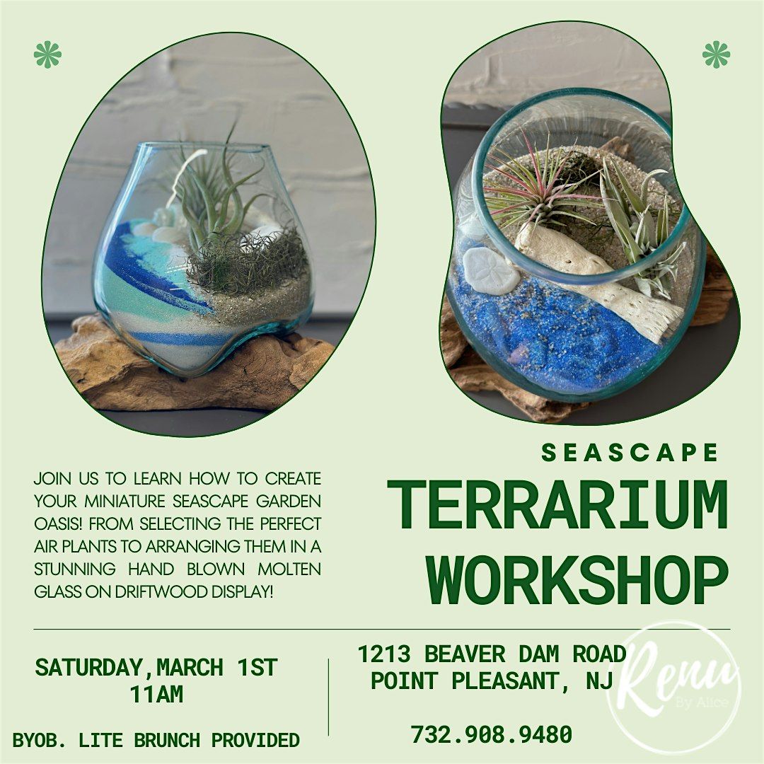 SEASCAPE TERRARIUM WORKSHOP