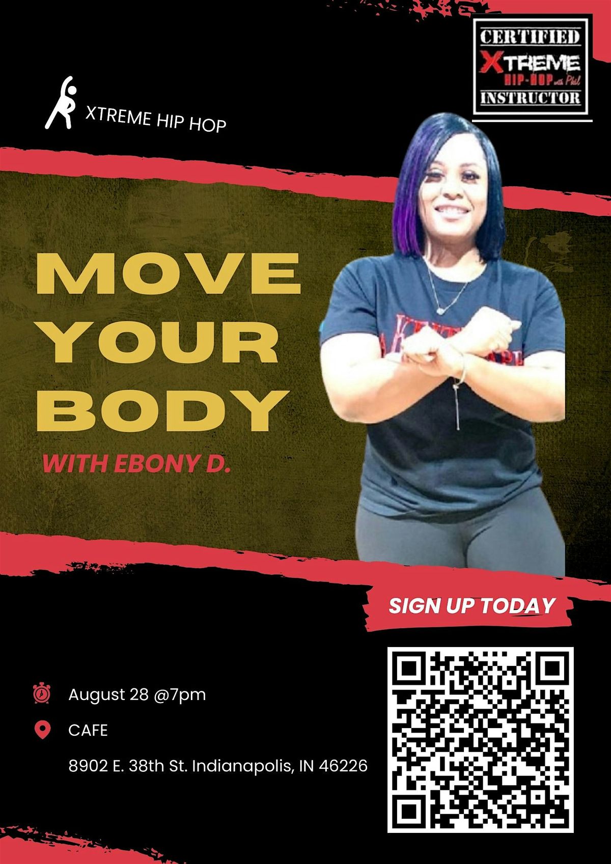 Move Your Body with Ebony D : Hip Hop Step Class