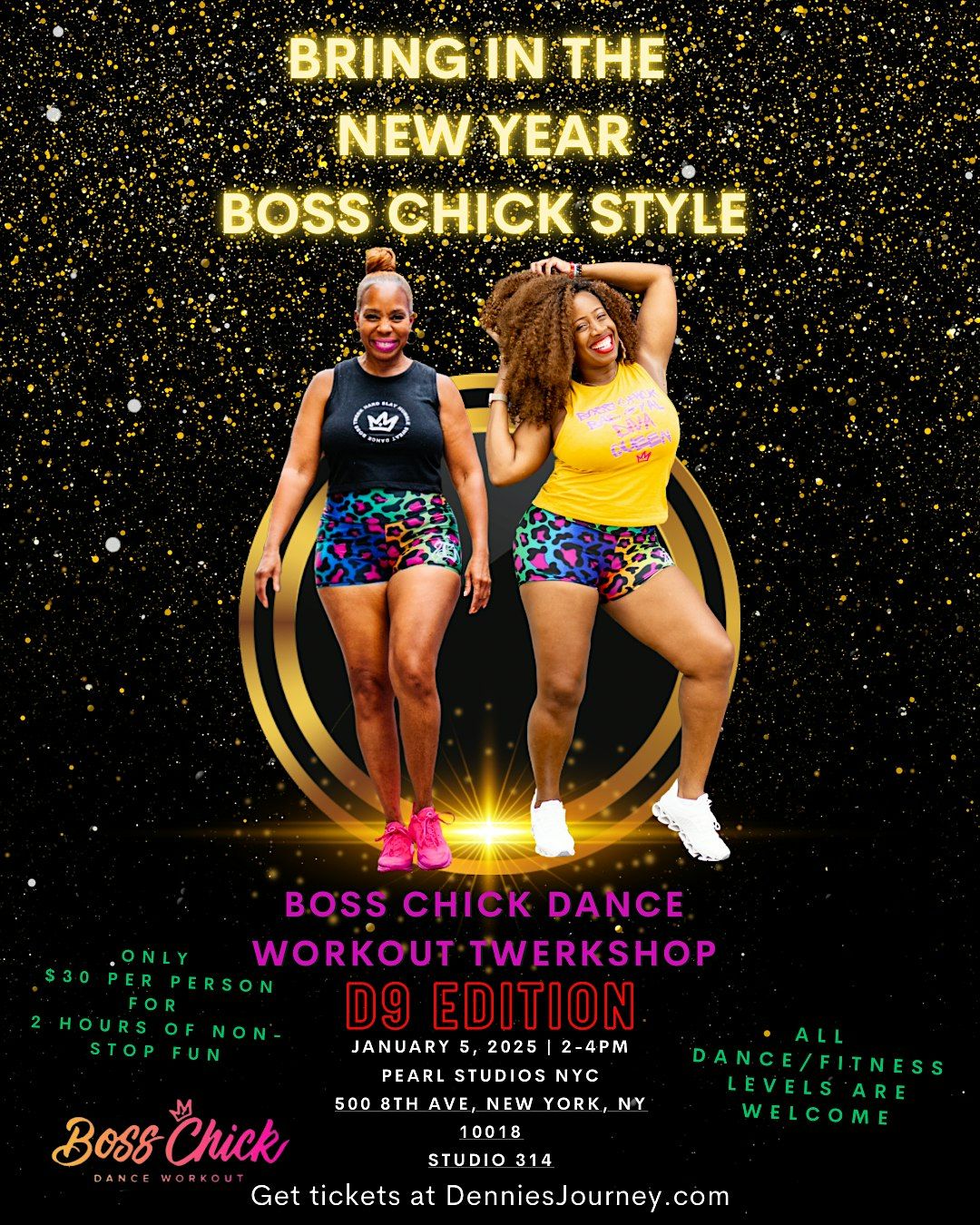 Boss Chick Dance Workout (BCDW) Divine 9, New Year Twerkshop