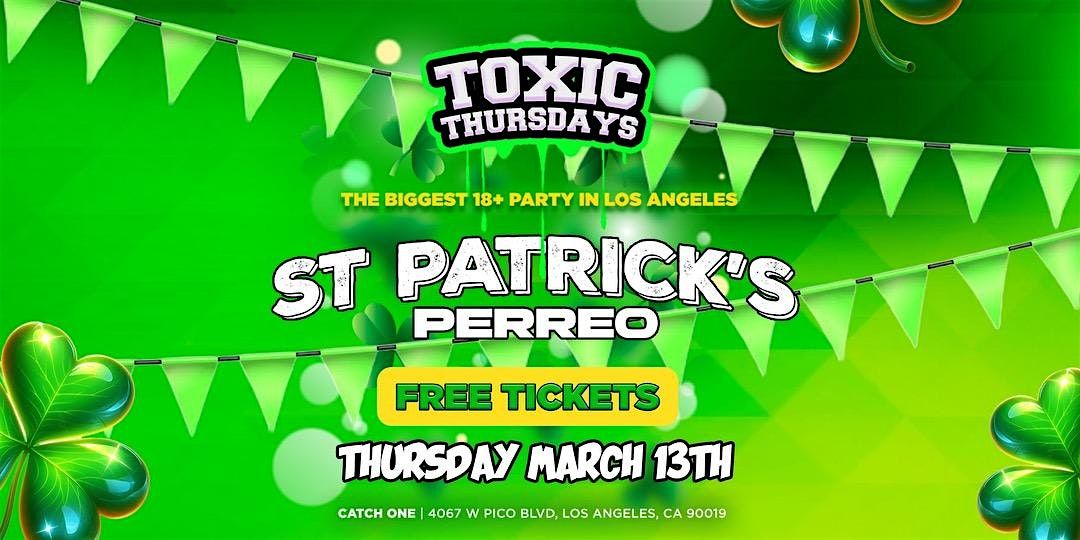 ST PATRICKS PARTY | THURSDAY MARCH 13TH