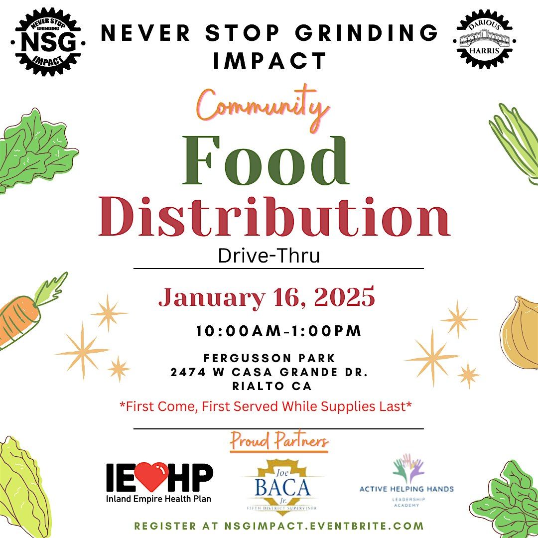 NSG Impact Community Food Distribution (January)