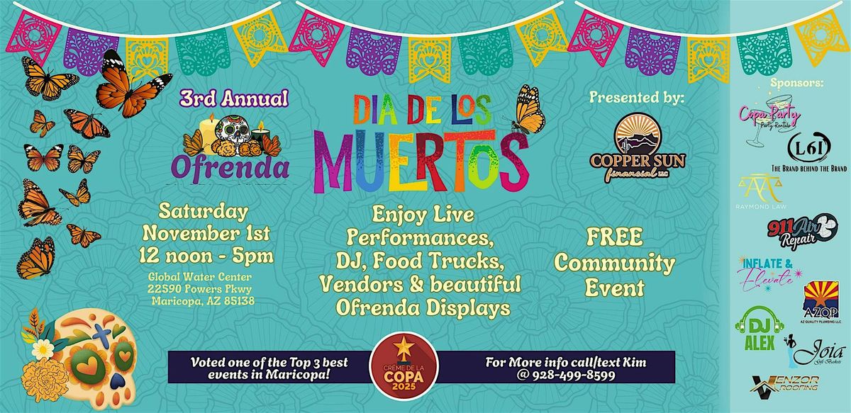 Ofrenda: Dia De los Muertos Community Celebration (3rd Annual 2025)