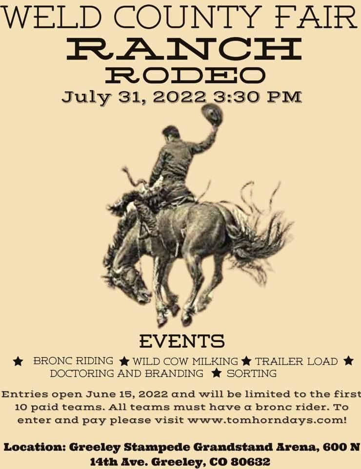 Weld County Fair Ranch Rodeo