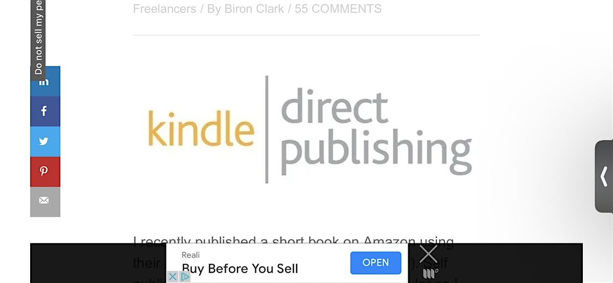 Using Amazon's Kindle Direct to Self-Publish Your Book for Free