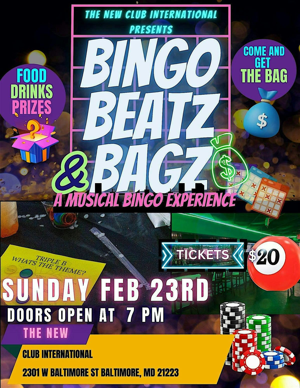 BINGO BEATS & BAGS