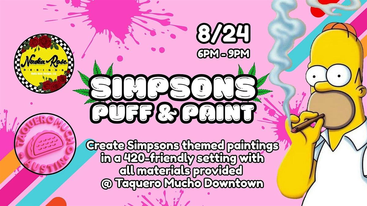 Simpsons Puff and Paint!