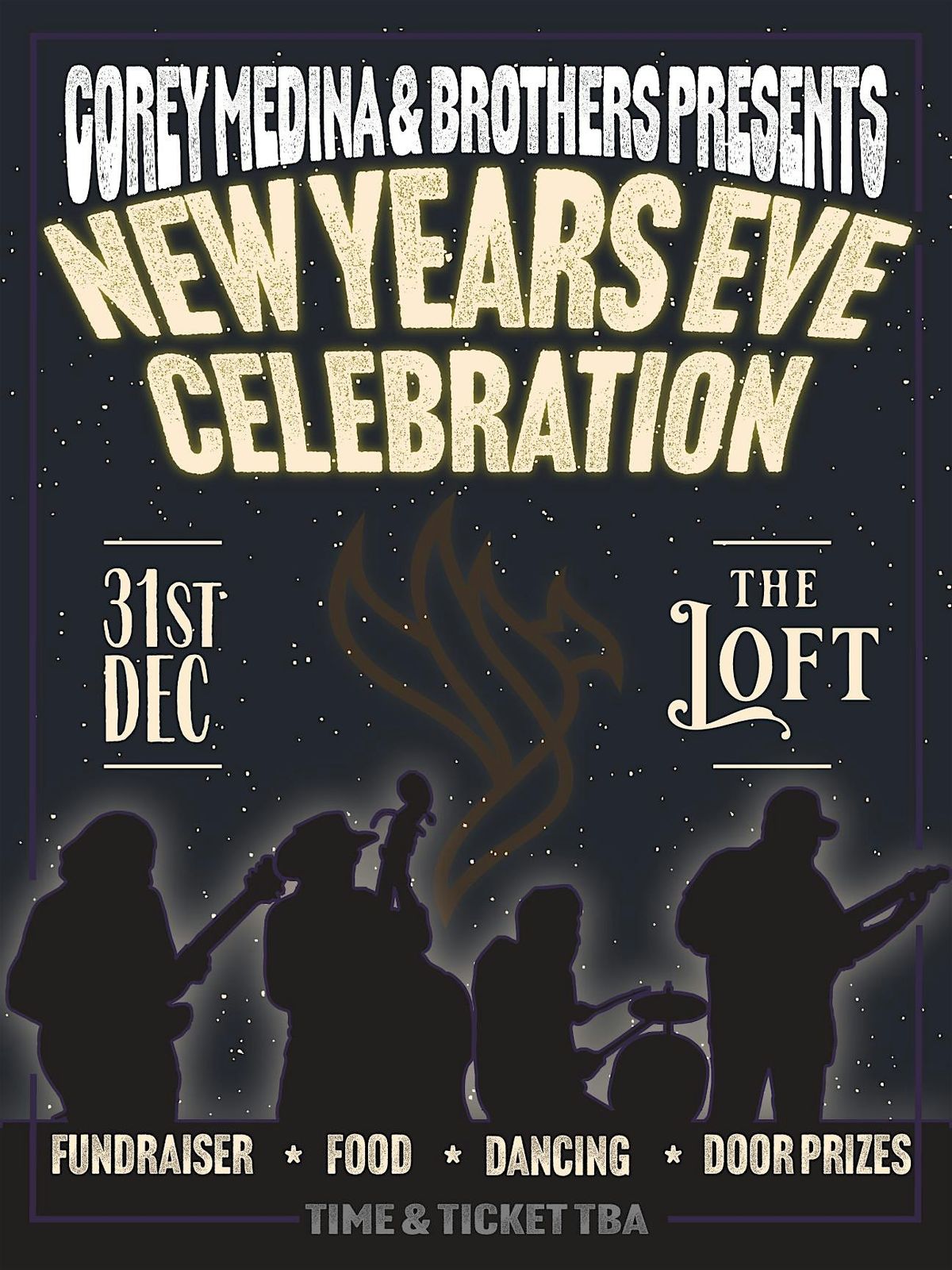 New Year\u2019s Eve with Corey Medina & Brothers