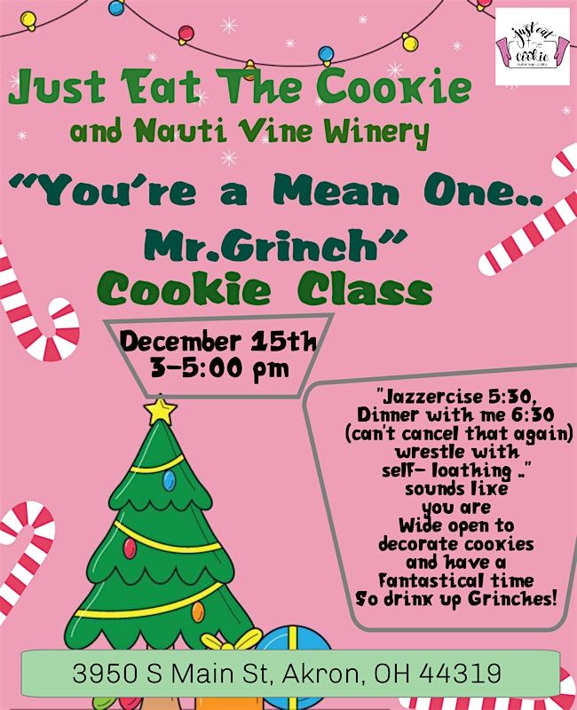 Grinch Themed Cookie Class