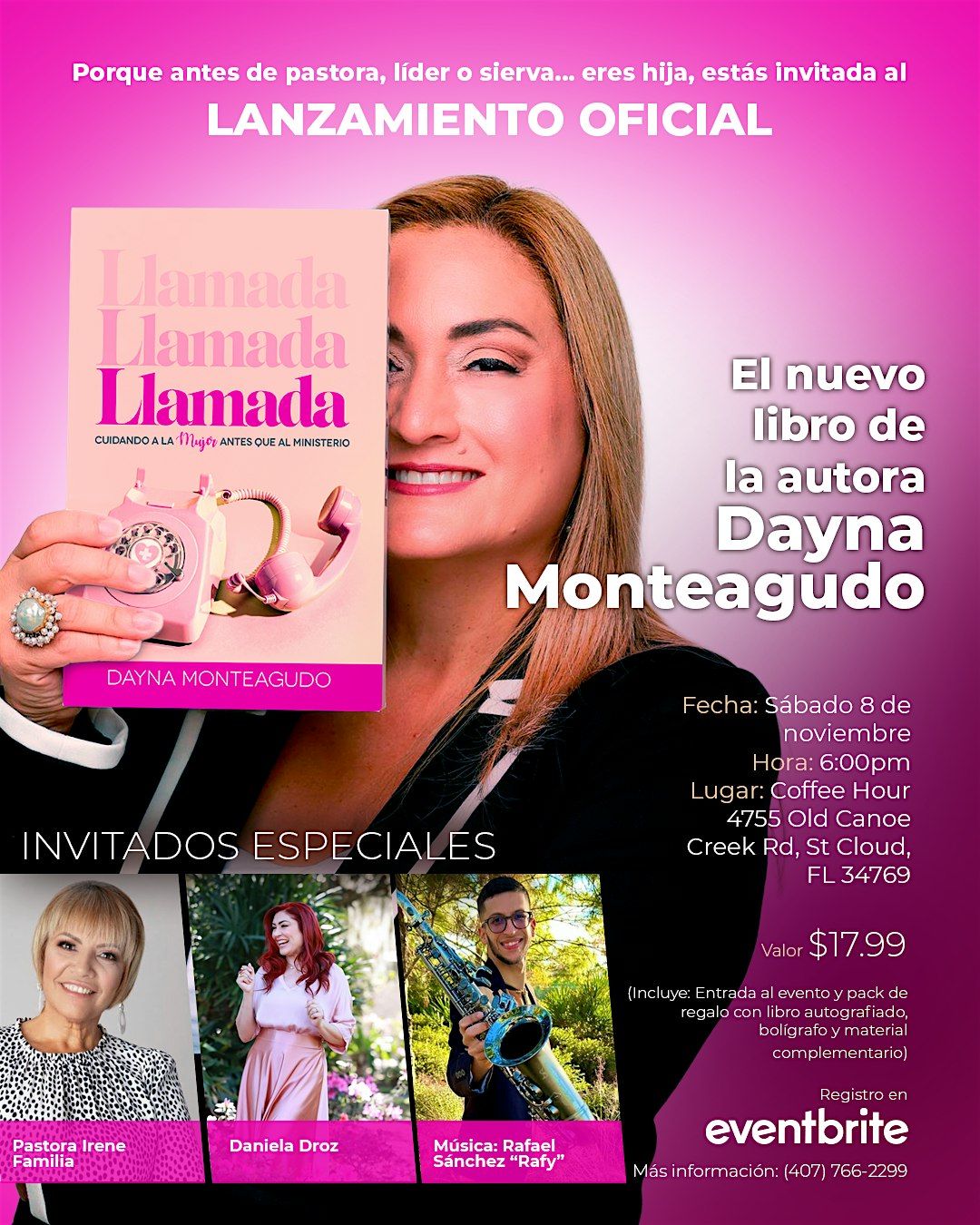 Lanzamiento Libro: Llamada