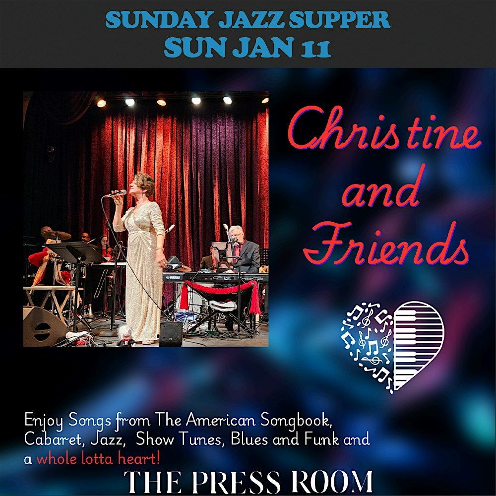Sunday Jazz Supper: Christine & Friends