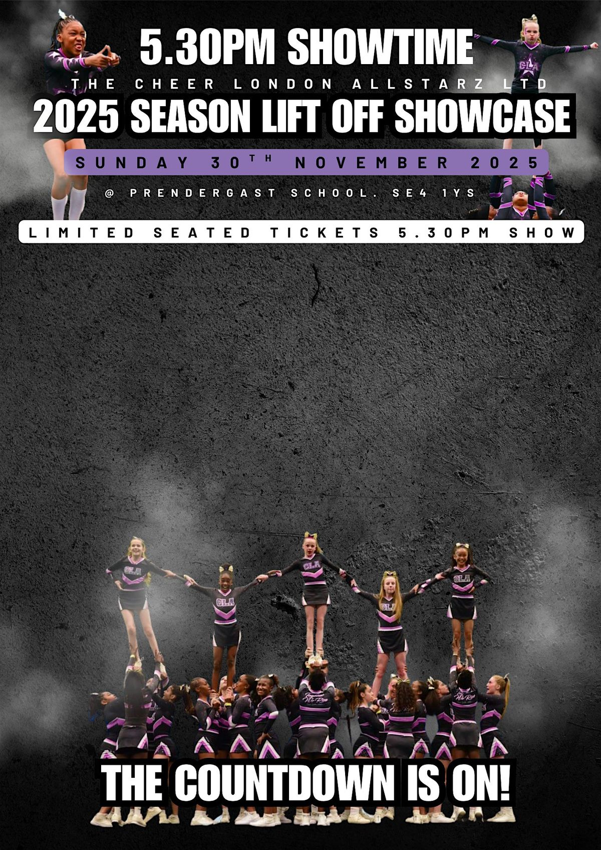 CLA SEASON LIFT OFF 2025 5.30pm Show (Seated Tickets)
