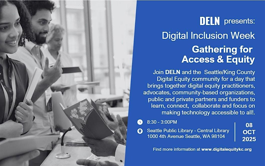 2025 Digital Inclusion Week: Gathering for Access & Equity