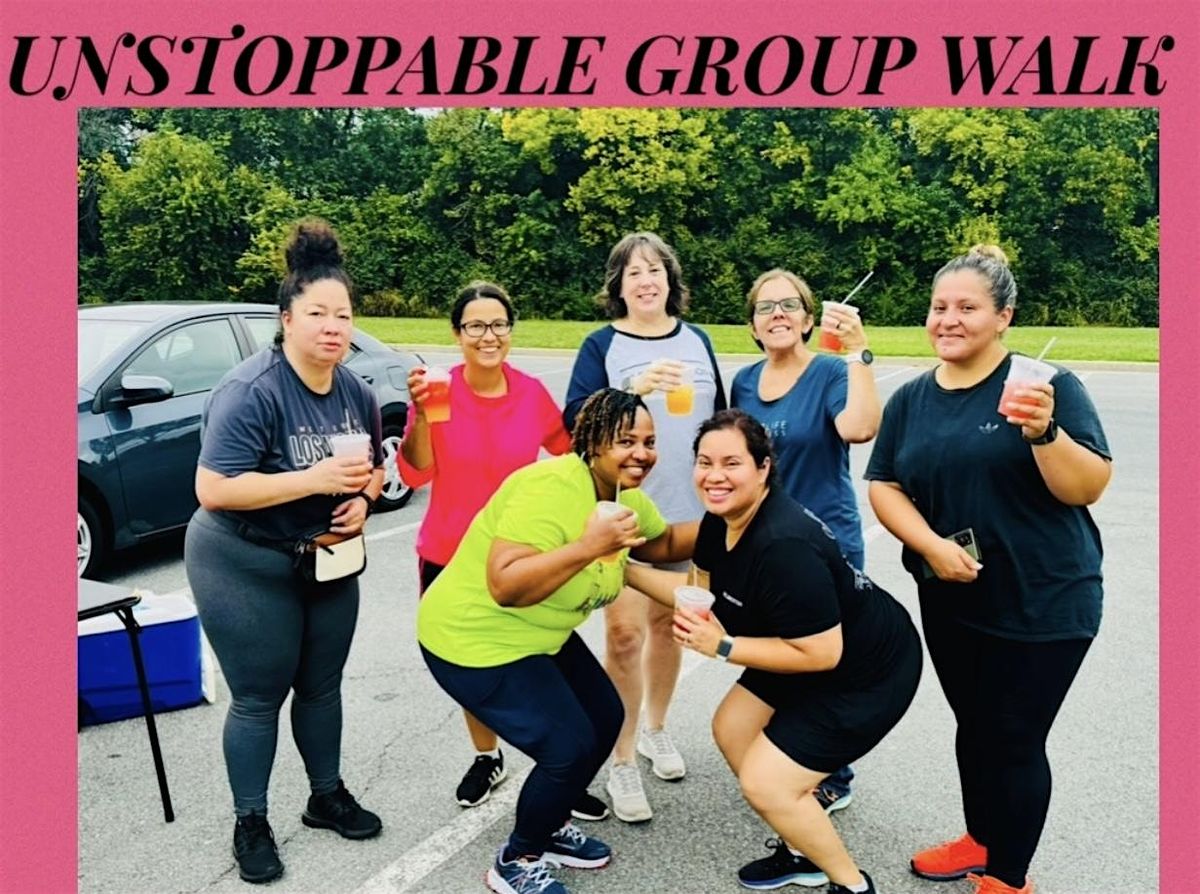 Community Unstoppable Group Walk