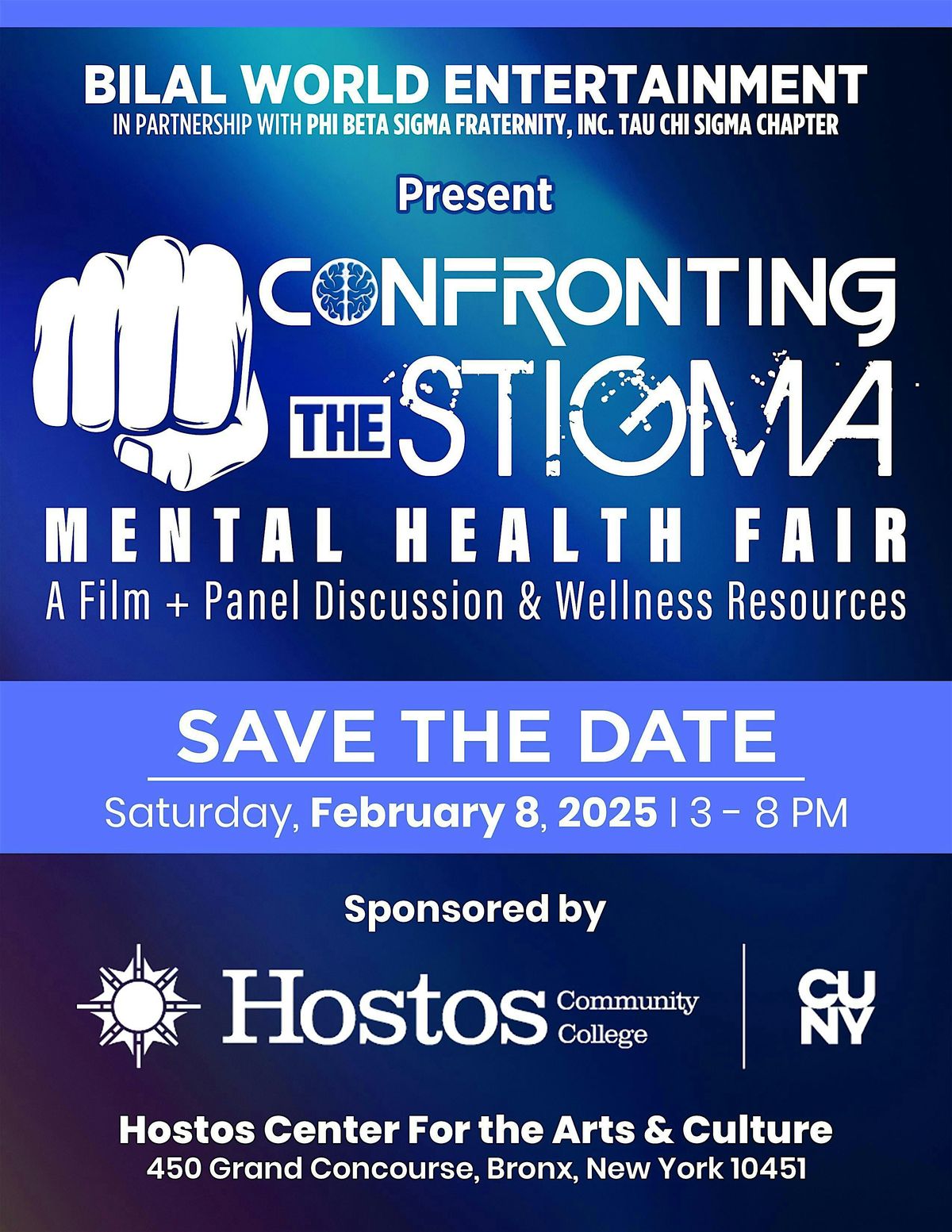 CONFRONTING THE STIGMA: A FILM SCREENING & MENTAL HEALTH EVENT