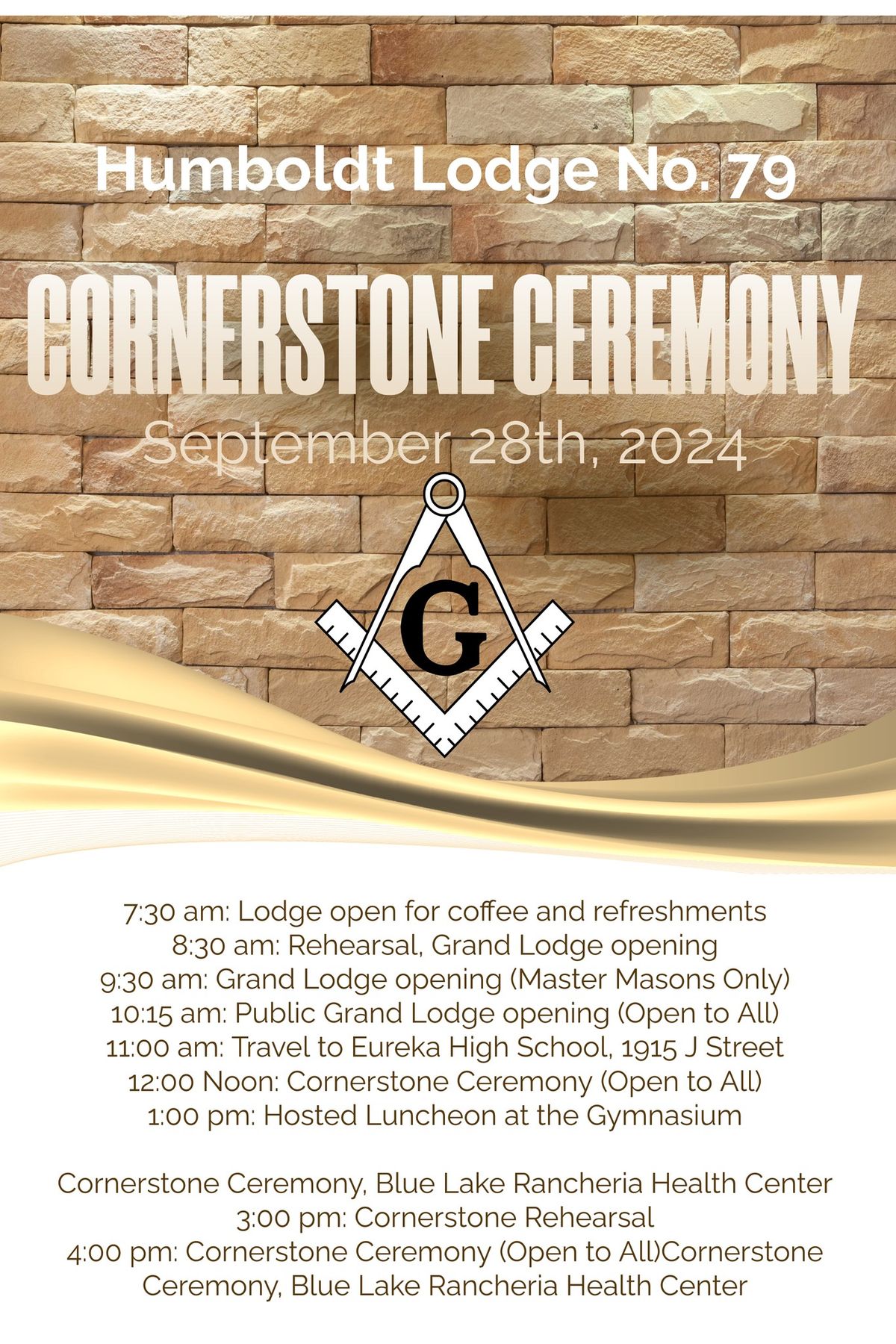 Cornerstone Ceremony