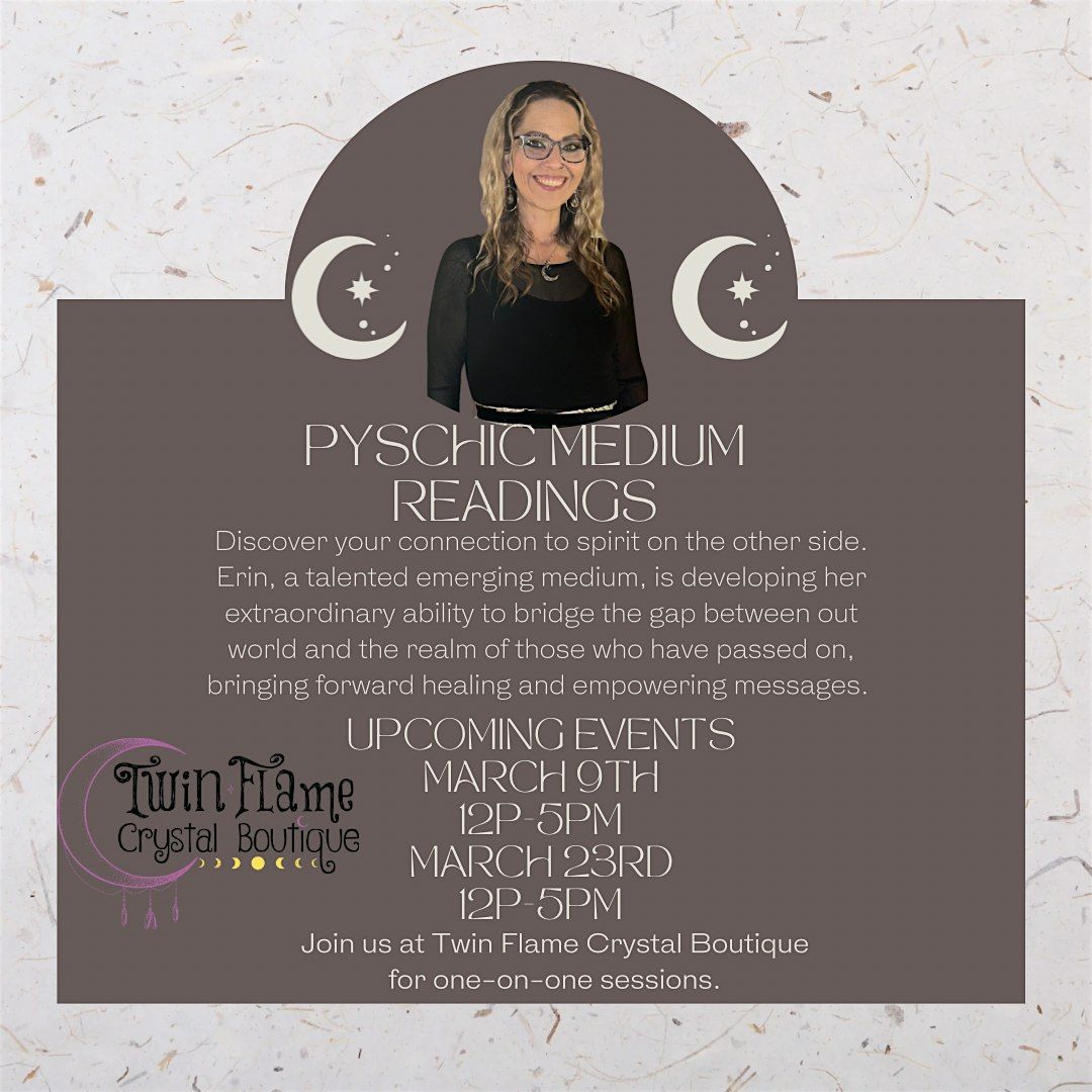 Psychic Medium Readings with Erin