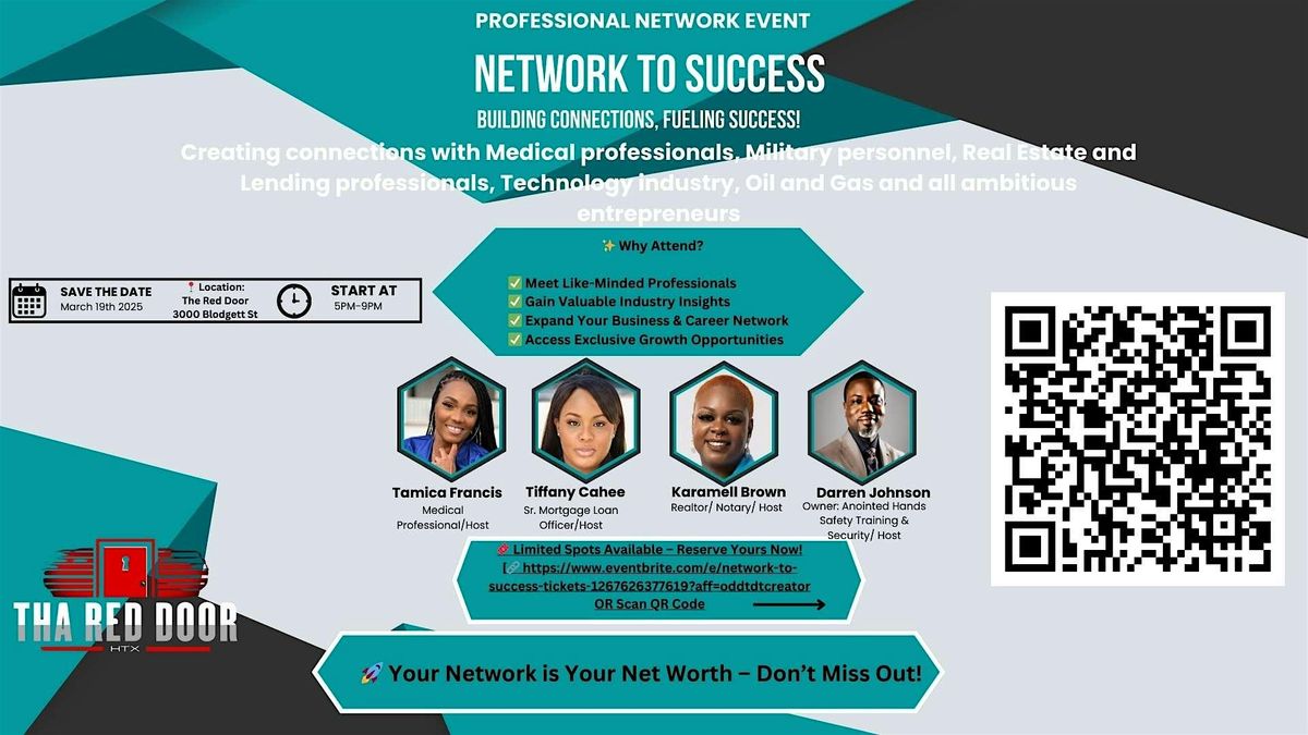 NETWORK TO SUCCESS