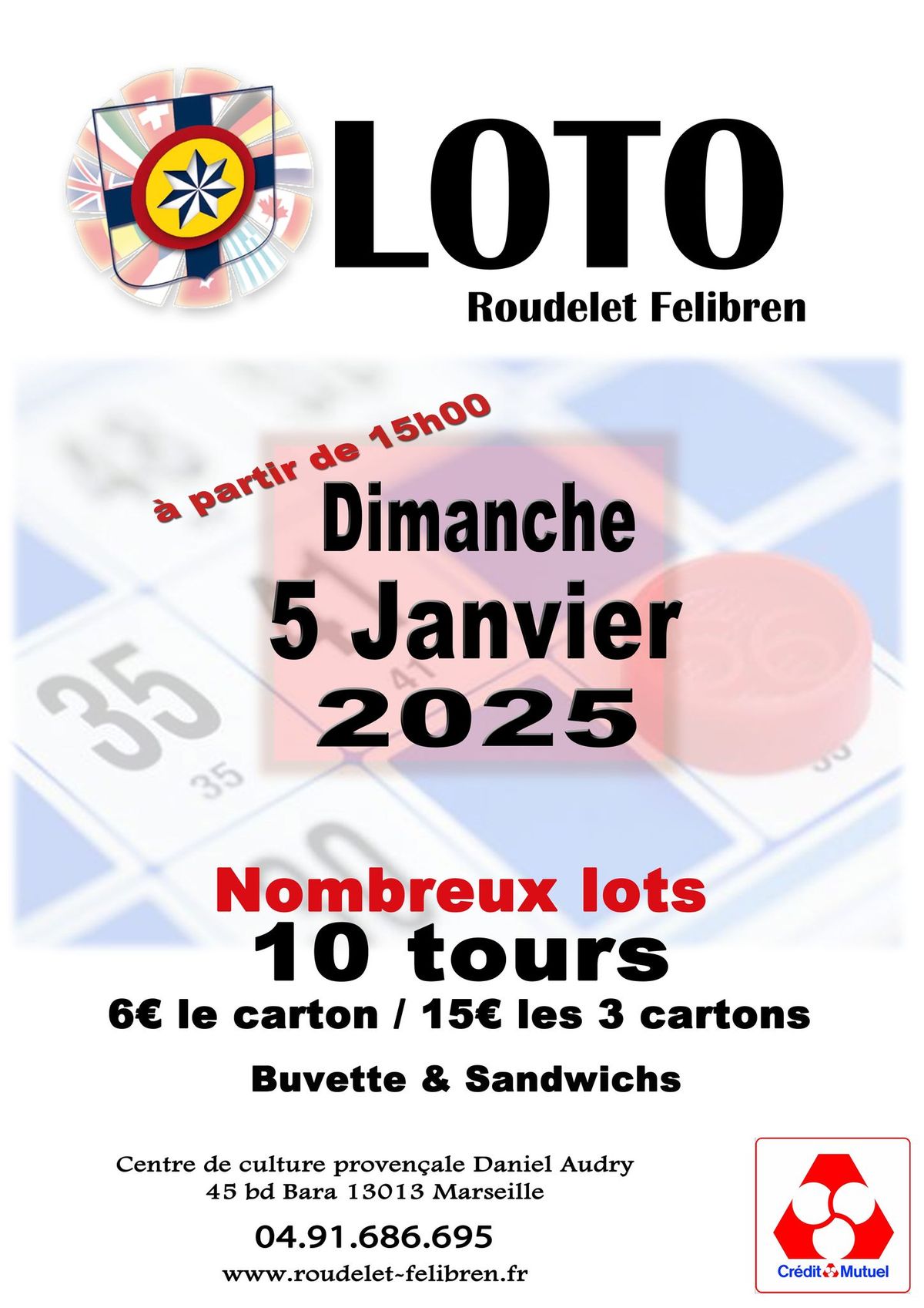 Grand loto du Roudelet Felibren