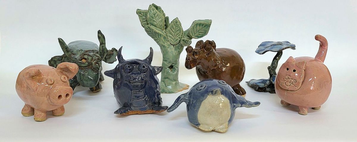  School Holiday Pottery Programme - Pinch Pot Animals - 3rd October