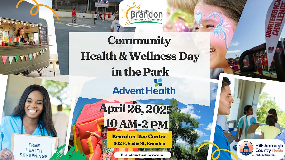 Community Health & Wellness Day in the Park Presented by AdventHealth