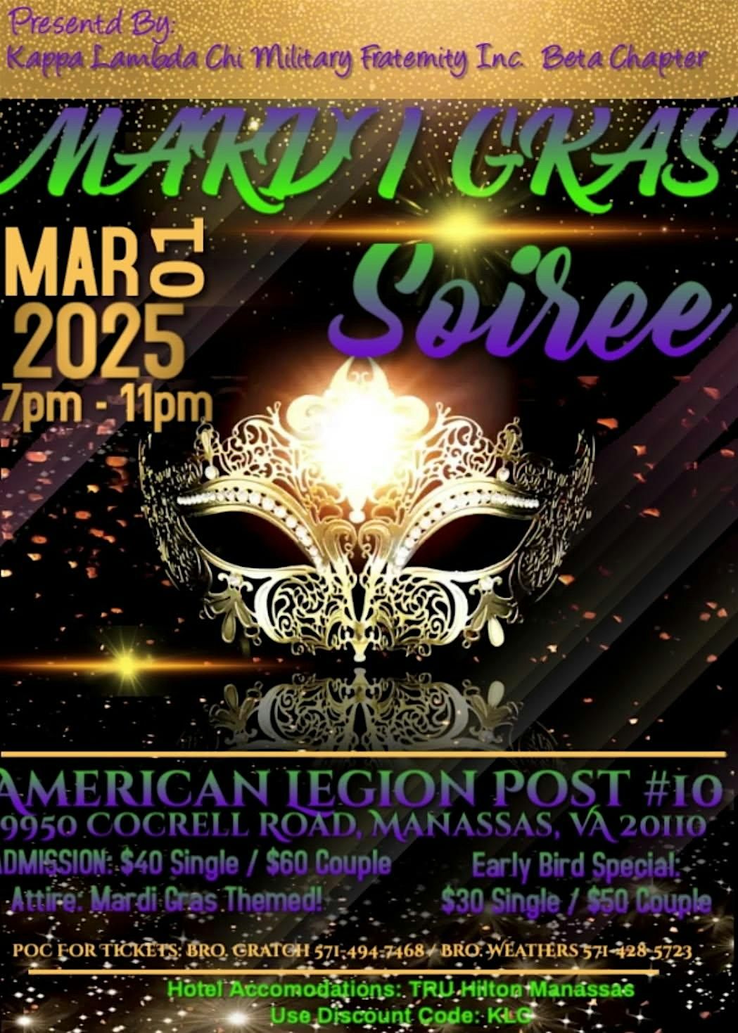 Mardi Gras Soiree