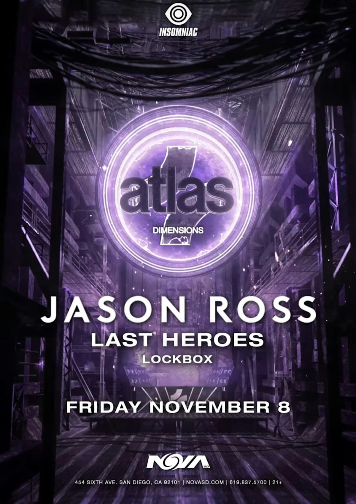 Guestlist for Nova: Jason Ross