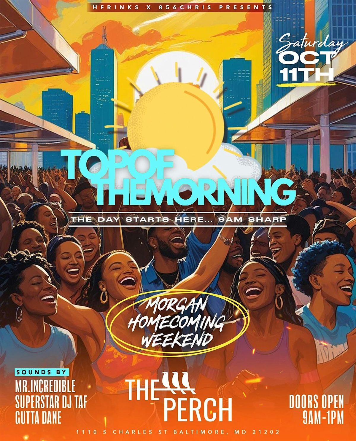 TOP OF THE MORNING PARTY BALTIMORE