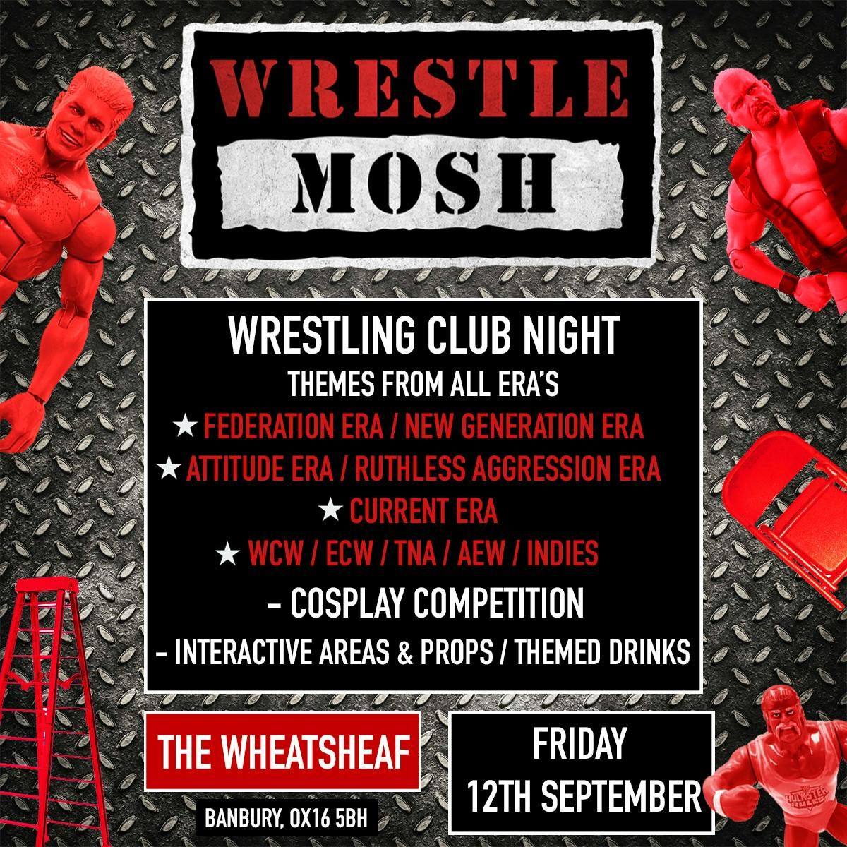 WrestleMosh - The Wrestling Club Night : The Wheatsheaf - Banbury, Oxfordshire