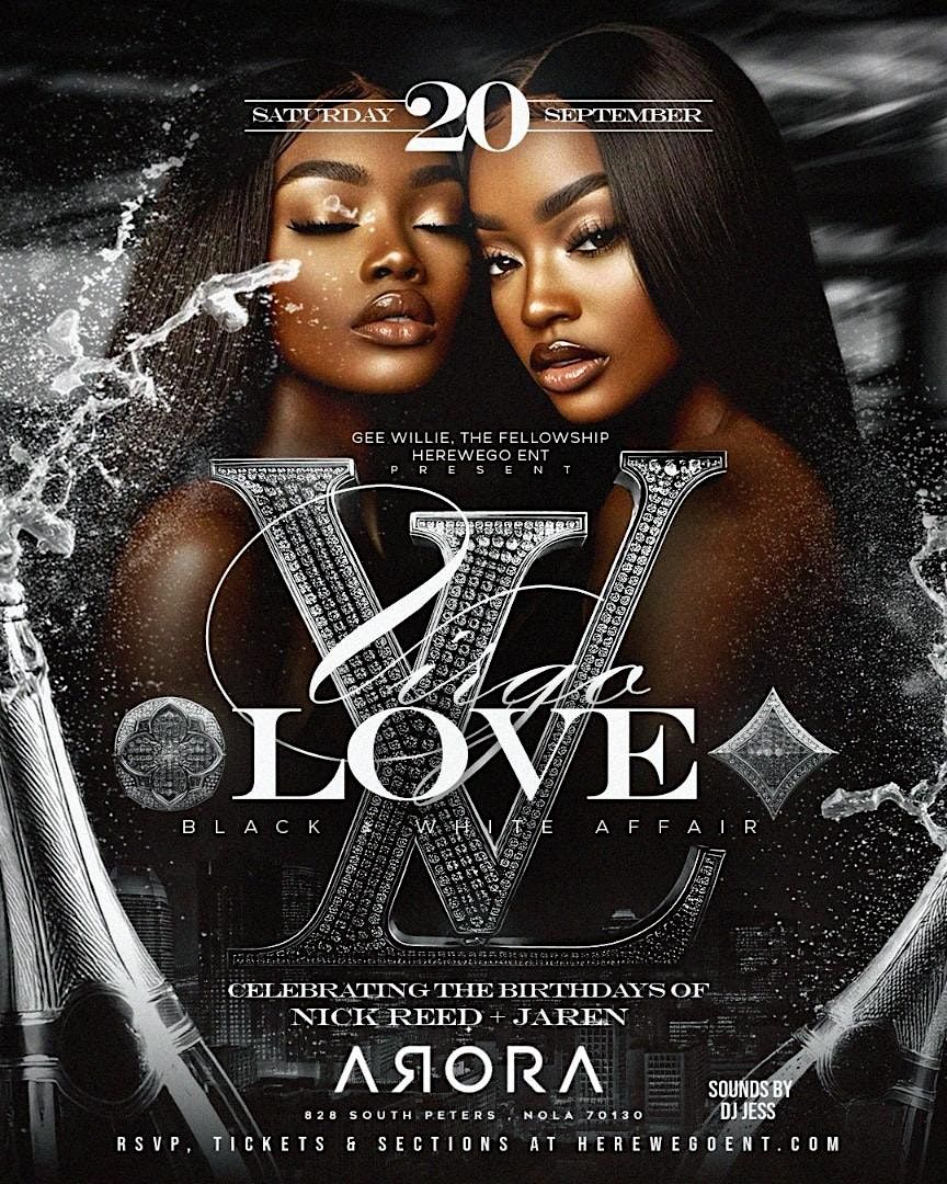 D'USS\u00c9 Presents VIRGO LOVE Black & White Affair September 20 @ Arora Lounge