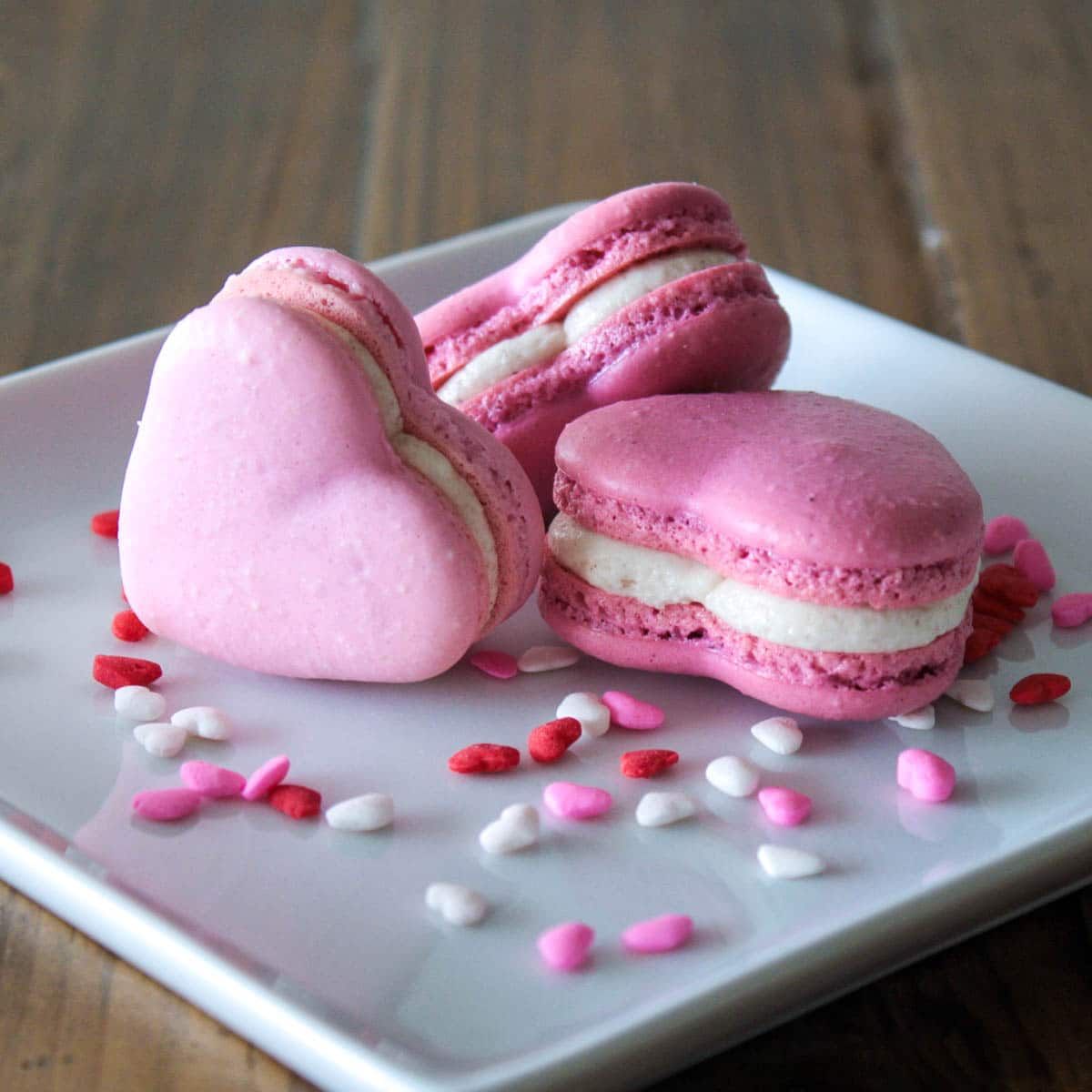 Valentine Macarons