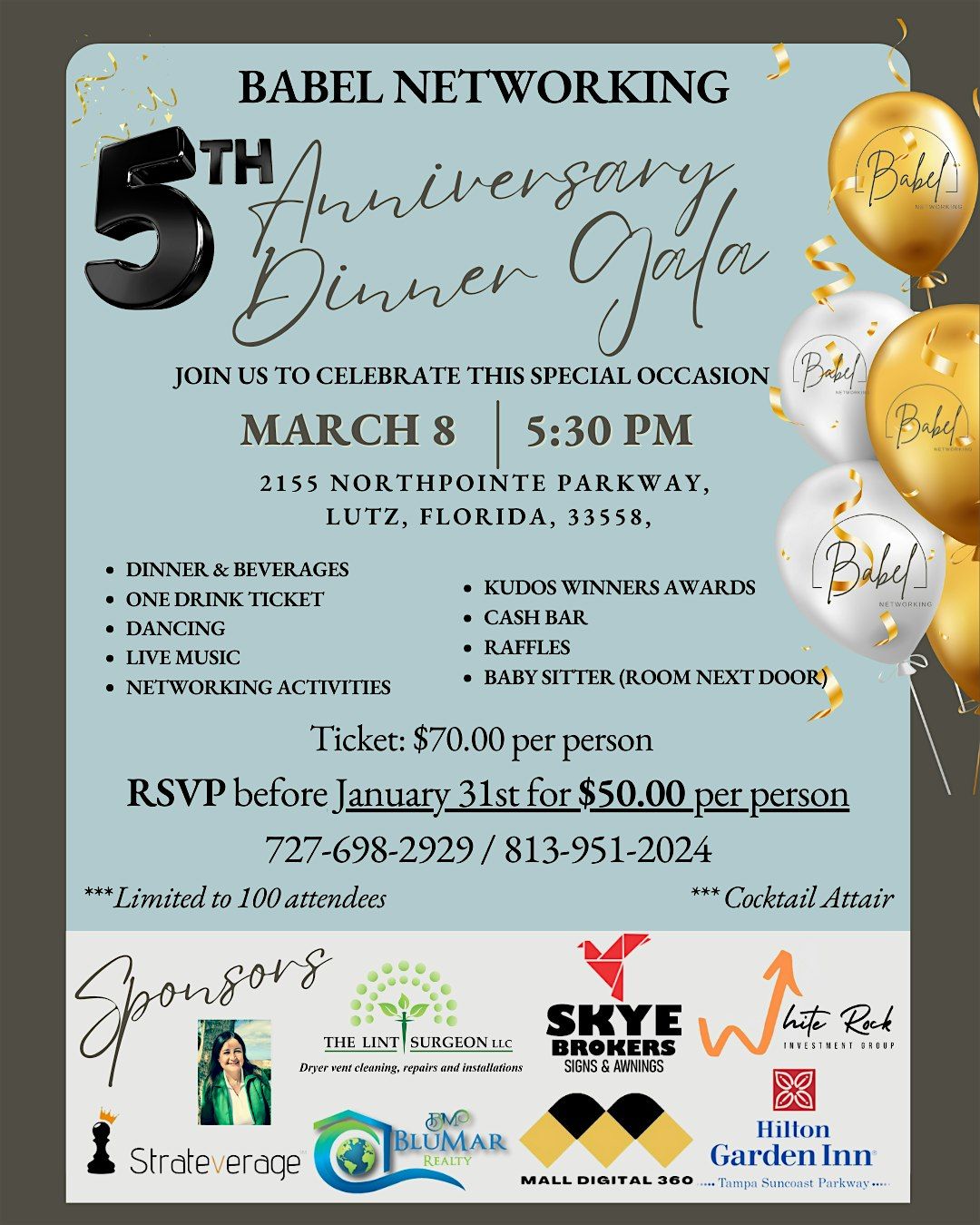 Gala Networking - 5th Anniversary