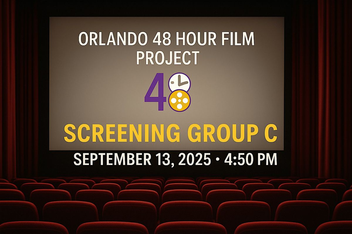 48 Hour Film Project - Screening Group C