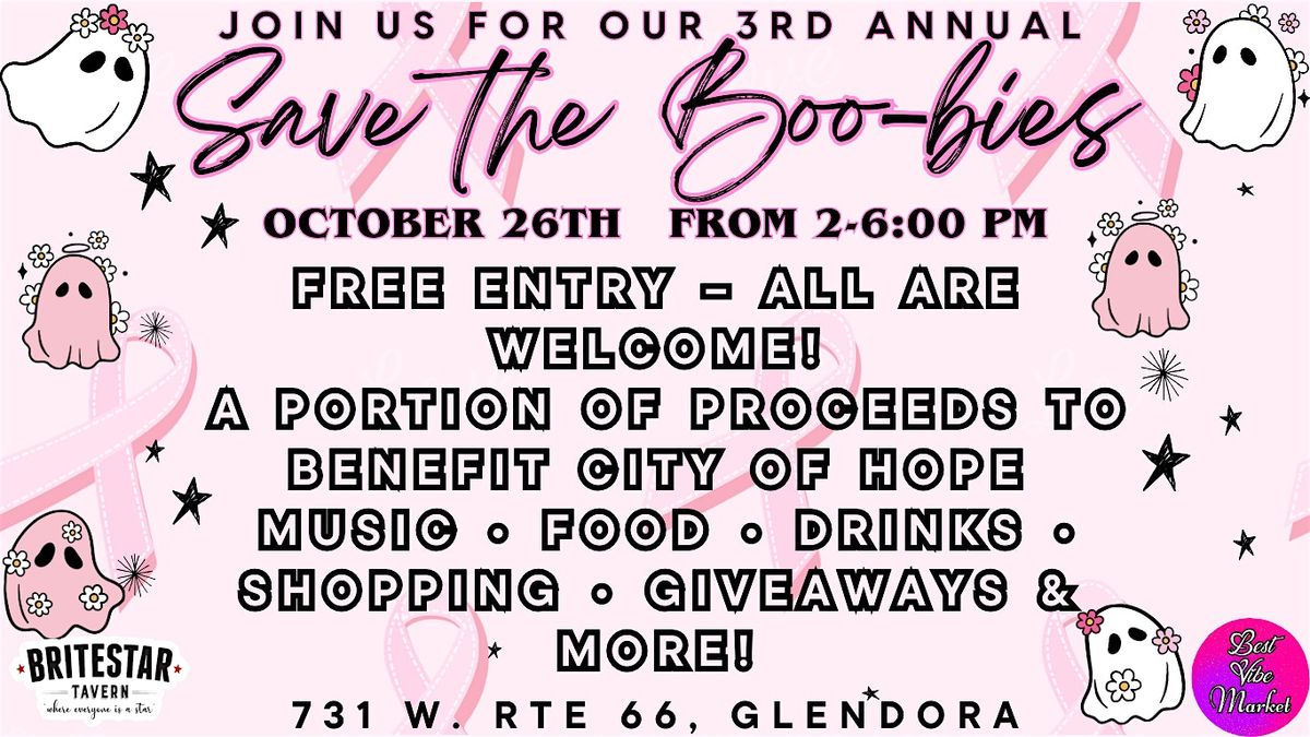 3rd Annual Save the Boo-bies Event