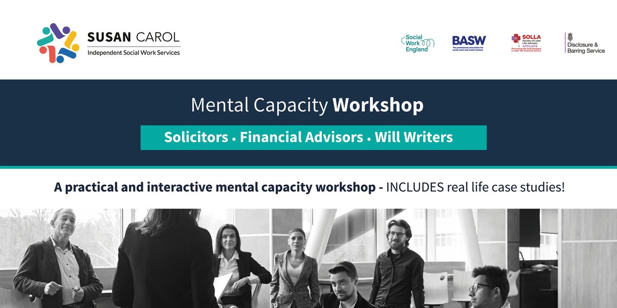 Mental Capacity Workshop - Sunderland