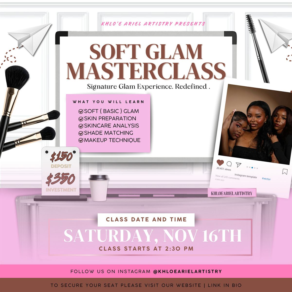 Soft Glam Experience Masterclass