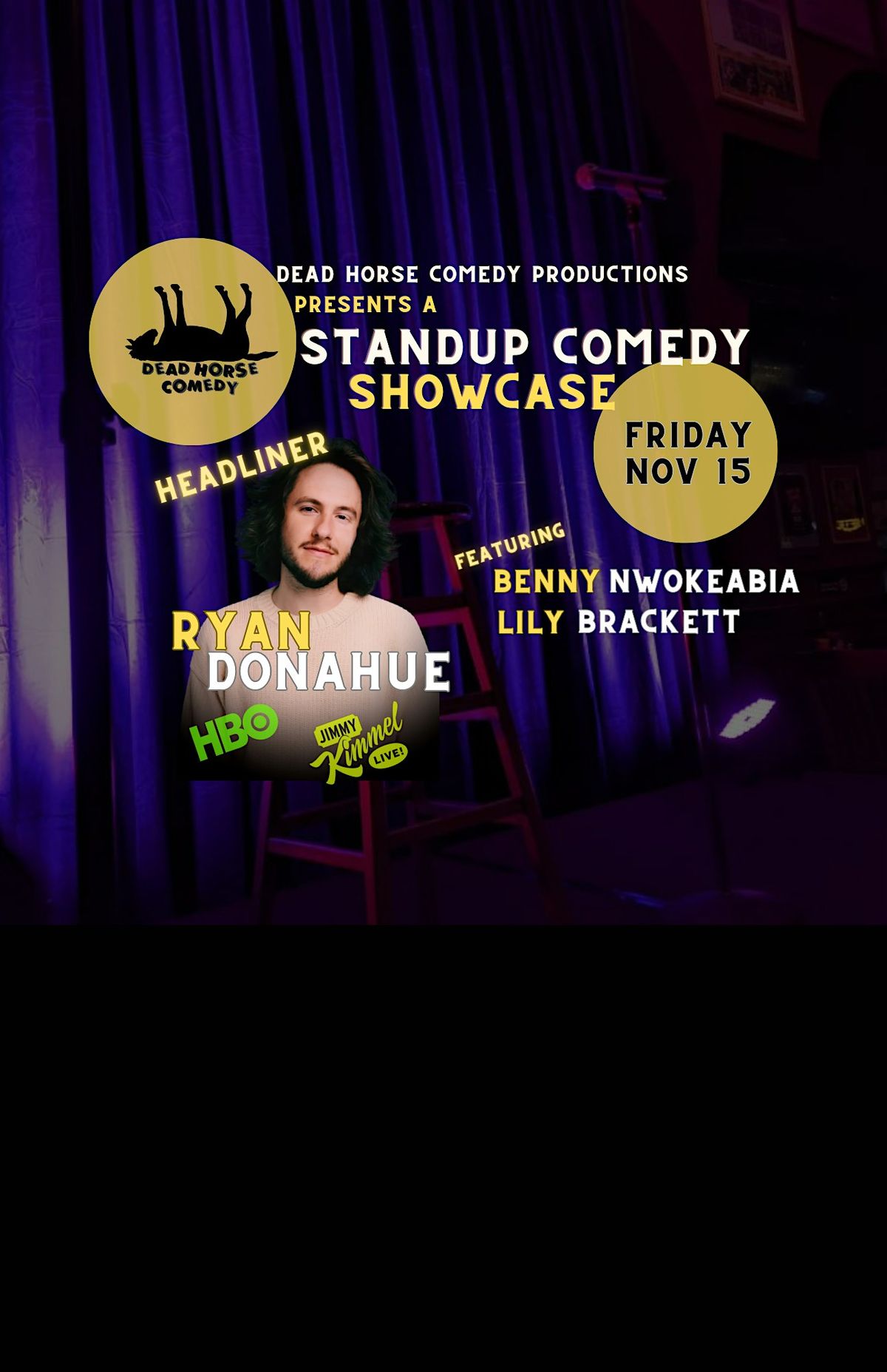 Live Standup Comedy with Ryan Donahue