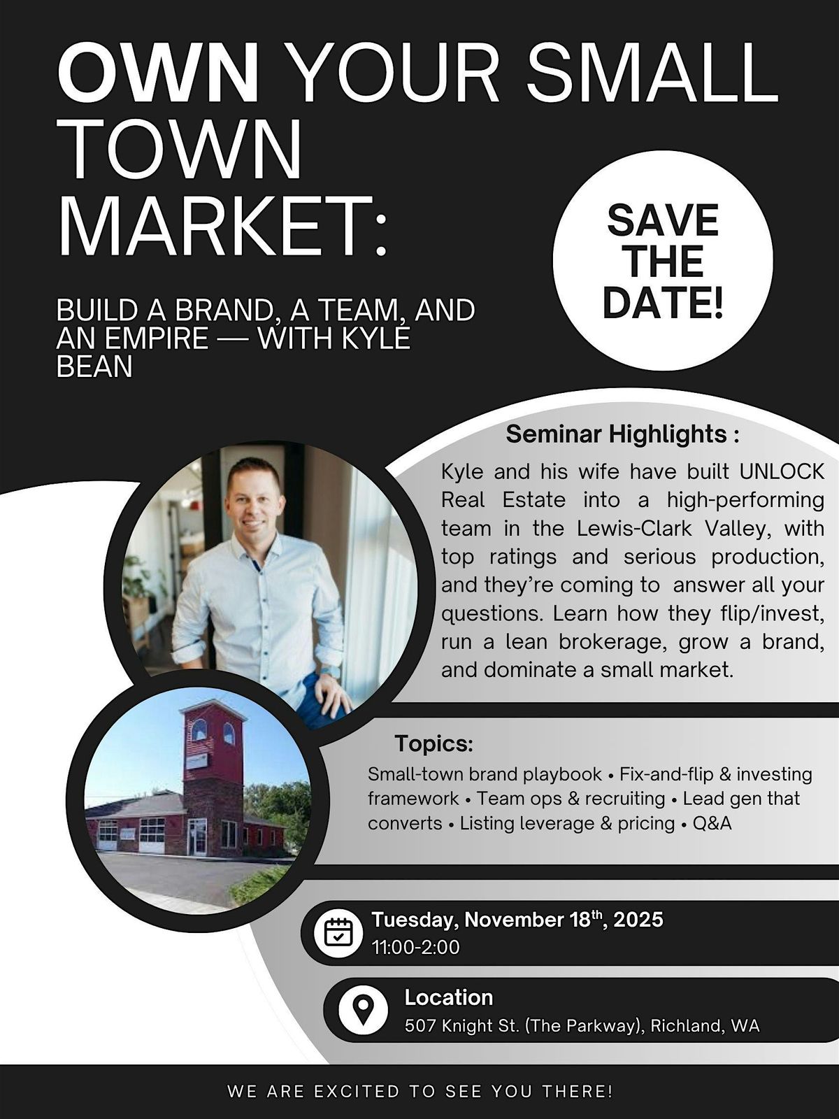 Own Your Small Town Market: Build a Brand, a Team, and an Empire